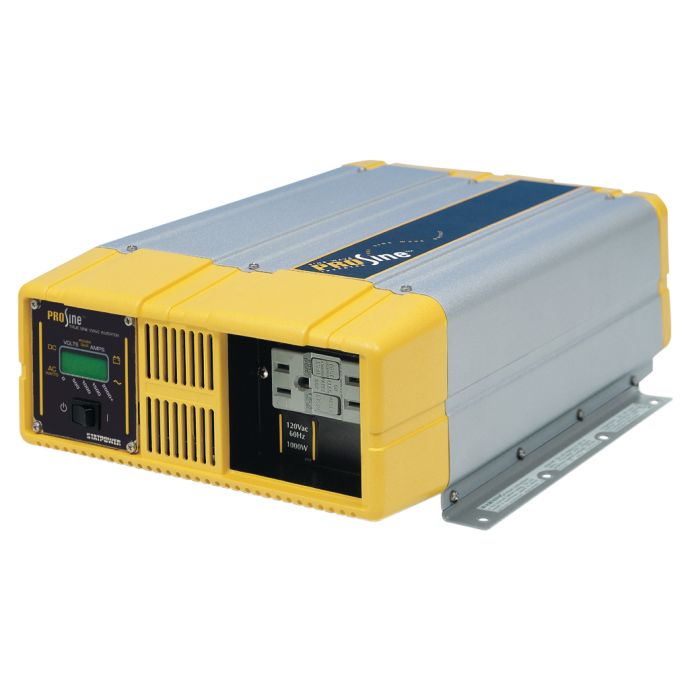 Xantrex 8061000 Prosine 1000W Inverter with GFCI Plugs Fisheries